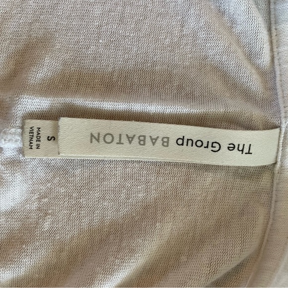 The Group Babaton white cropped T-shirt - size Small - Picture 2 of 4